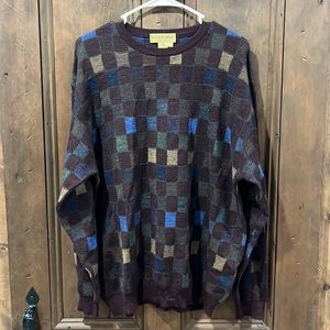 TRICOTS ST RAPHAEL MENS MERINO WOOL SWEATER